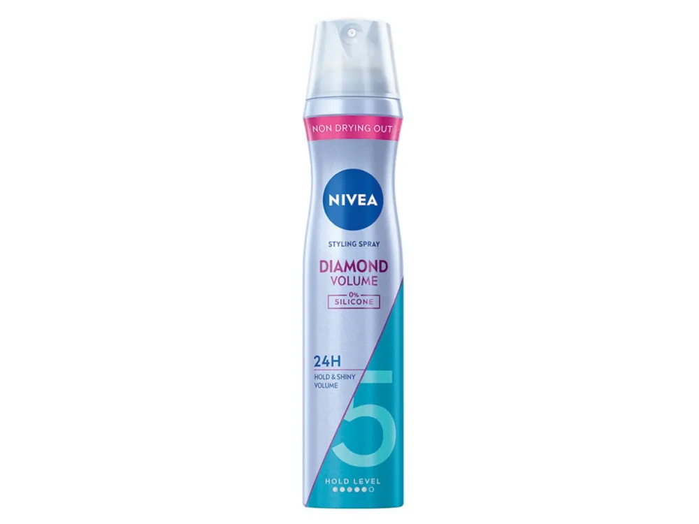 Nivea lak na vlasy 250 ml Diamond Volume Care 5 Top Prodej