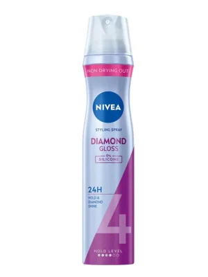 Nivea lak na vlasy 250 ml Diamond Gloss 4 Rychlé Dodání