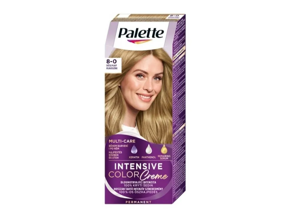 Oblíbený Palette ICC 8-0 (N7) Světle plavá