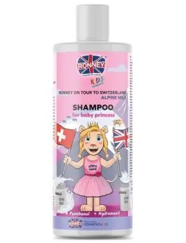 RONNEY Kids Alpine Milk Shampoo For Baby Princess 300ml - dětský šampon Nakupujte Hned