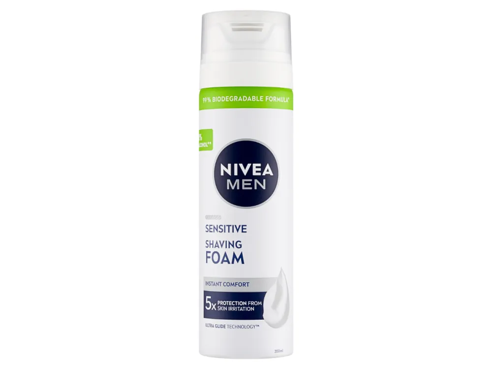 Nízká Cena Nivea Men pěna na holení 200 ml Sensitive