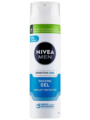 Nivea Men gel na holení 200 ml Sensitive Cool Výhodná Nabídka