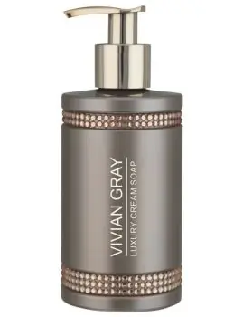 VIVIAN GRAY CRYSTALS BROWN Luxury Cream Soap 250ml - luxusní tekuté mýdlo na ruce Objednat Nyní