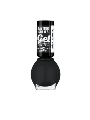 Poslední Šance Miss Sporty lak na nehty 7 ml Color Gel Shine 080 černý