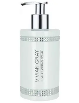Cenový Hit VIVIAN GRAY CRYSTALS WHITE Luxury Cream Soap 250ml - luxusní tekuté mýdlo na ruce