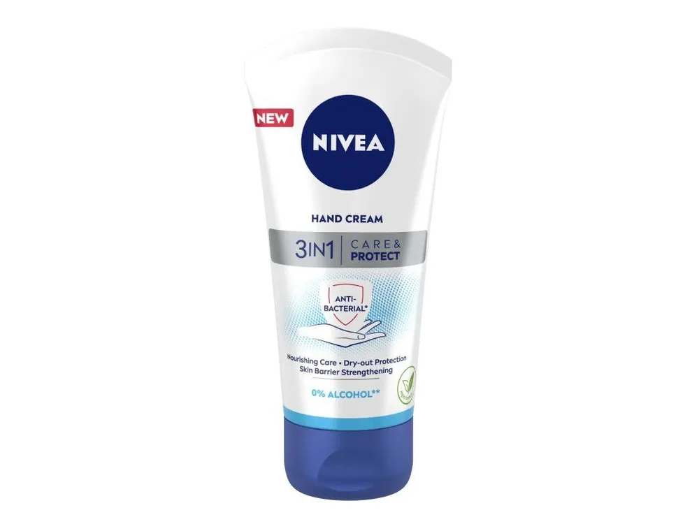 Must-Have Nivea krém na ruce 75 ml Care & Protect 3v1 Antibacterial