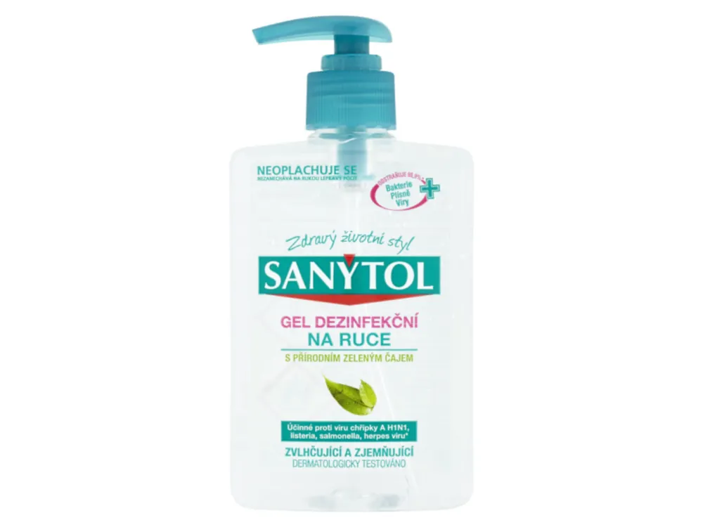 Sanytol dezinfekční gel na ruce 250 ml Expresní Doručení