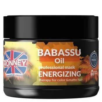RONNEY Babassu Oil Mask 300ml - maska pro barvené a zářivé vlasy Akce