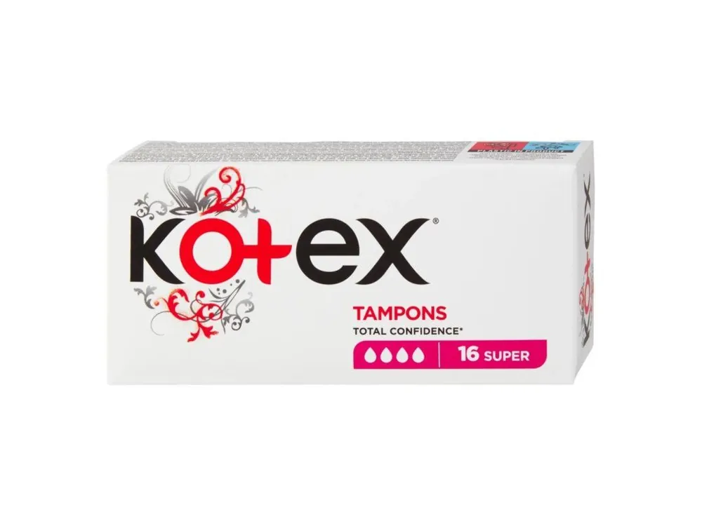 Kotex tampony 16 ks Super Dokud Zásoby Vydrží