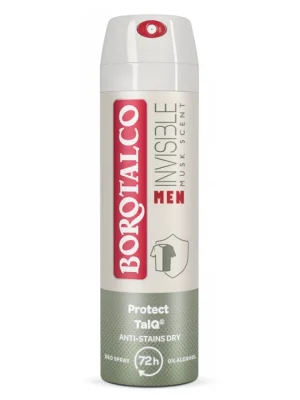 Borotalco Men deodorant spray 150 ml Invisible Musk Scent Značkový