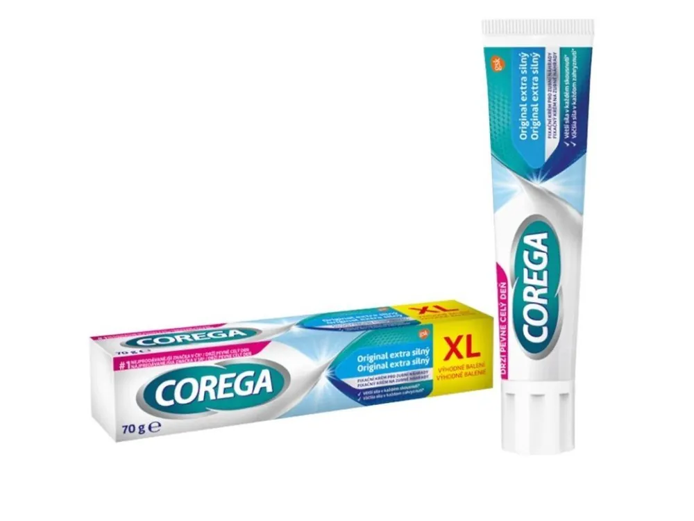 Ihned K Objednání Corega fixační krém 70 g Extra silný Original XL