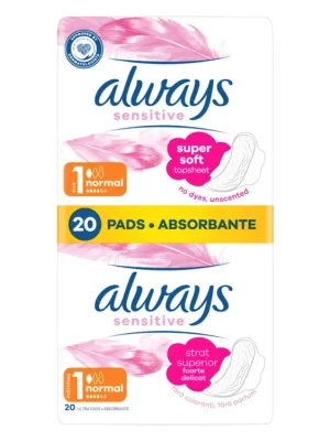 Časově Omezené Always vložky 20 ks Sensitive Normal plus