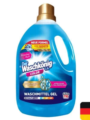 Oblíbený Waschkönig prací gel 110 dávek Color 3,305 l