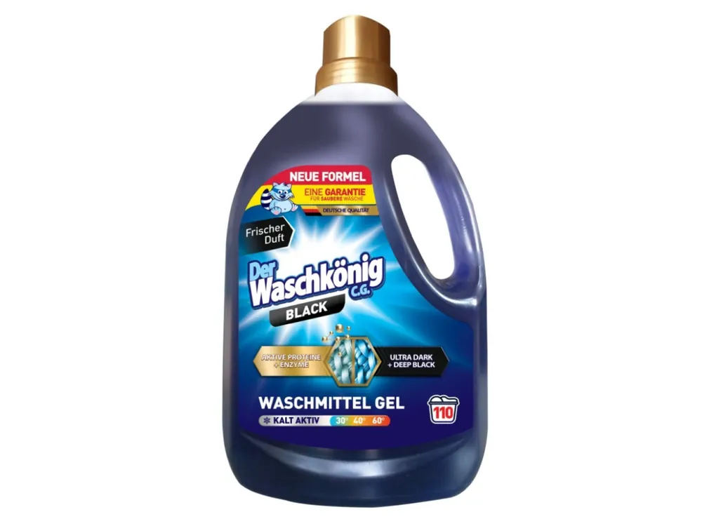 Waschkönig prací gel 110 dávek Black 3,305 l Akce