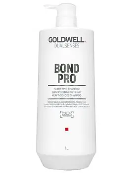 GOLDWELL Dualsenses Bond Pro Fortifying Shampoo 1000ml - šampon na poškozené a barvené vlasy Speciální Cena
