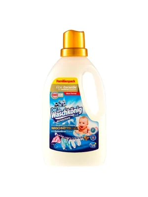 Horká Nabídka Waschkönig prací gel 54 dávek Sensitive 1,625 l