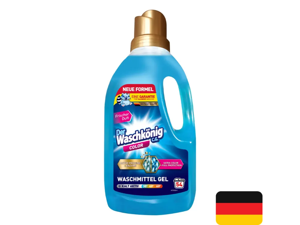 Waschkönig prací gel 54 dávek Color 1,625 l Značkový