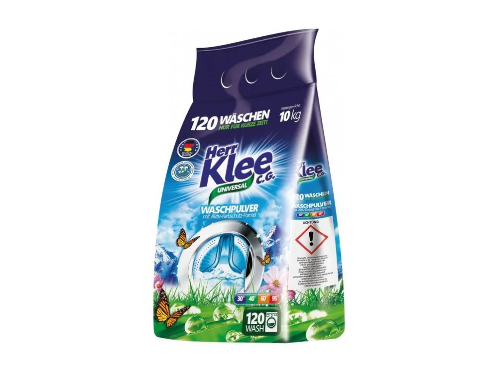 Objednat Nyní Klee prací prášek 120 dávek Universal 10 kg