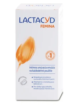 Speciální Cena Lactacyd intimní mycí emulze 400 ml Femina
