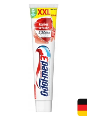 Odol-med3 zubní pasta 125 ml Karies Schutz Originální