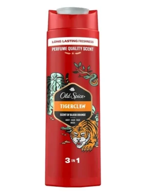 Levný Old Spice sprchový gel 400 ml Tigerclaw 3v1