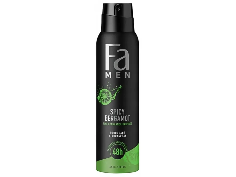 Horká Nabídka Fa Men deodorant sprej 150 ml Spicy Bergamot