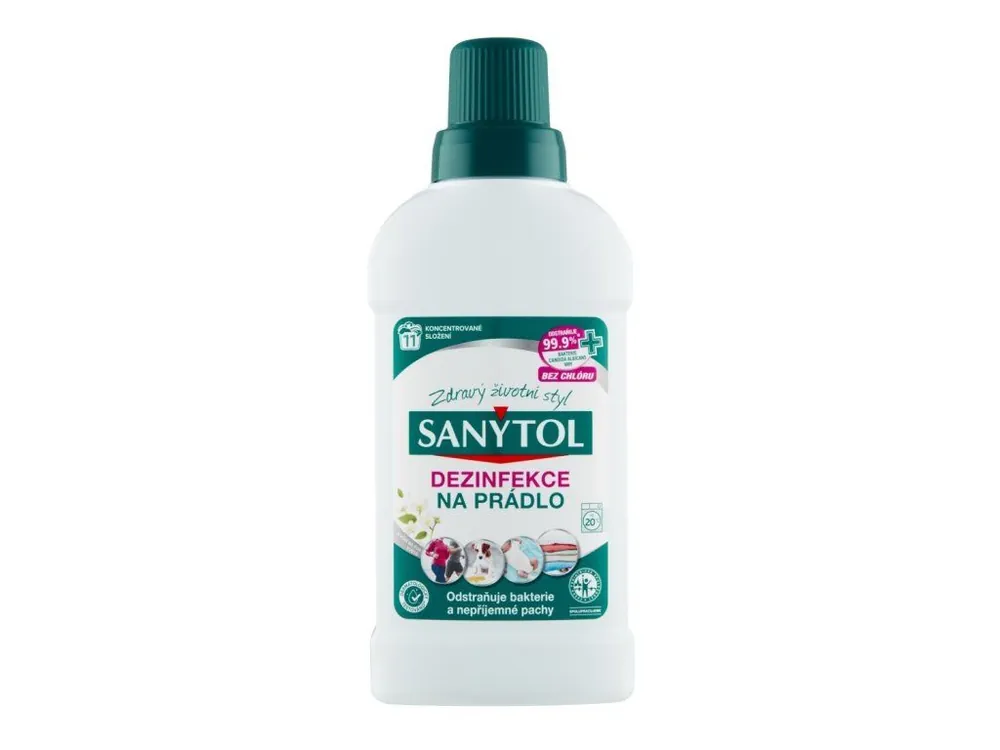 Sanytol dezinfekce na prádlo 500 ml Bílé květy Koupit Online