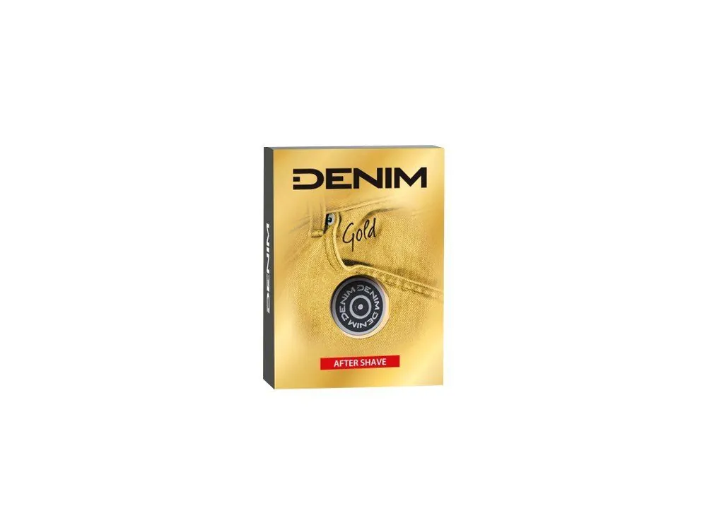 Vysoce Kvalitní Denim voda po holení 100 ml Gold
