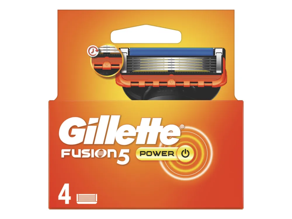 Vrácení Zdarma Gillette náhradní hlavice Fusion5 Power 4 ks