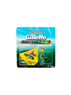 Gillette náhradní hlavice Contour Plus 5 ks Odeslání Ihned