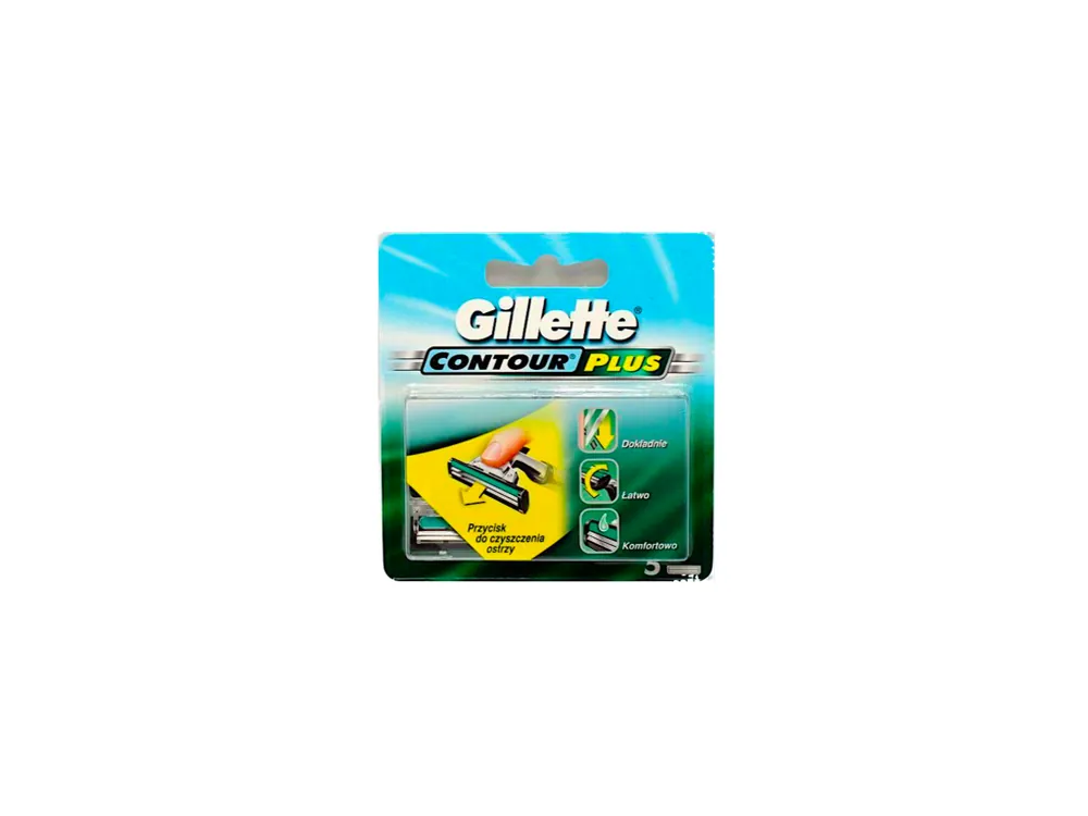 Gillette náhradní hlavice Contour Plus 5 ks Odeslání Ihned