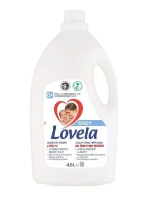 Lovela prací gel 50 dávek Baby Barevné prádlo 4,5 l Bezpečná Platba