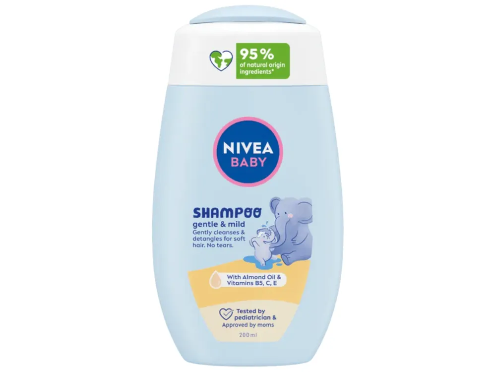 Nivea Baby šampon jemný 200 ml Akční Cena