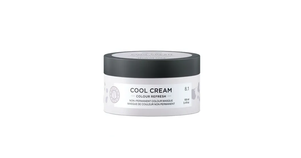 Nová Kolekce Maria Nila Colour Refresh Non-permanent maska na vlasy s barevnými pigmenty Cool Cream 100 ml