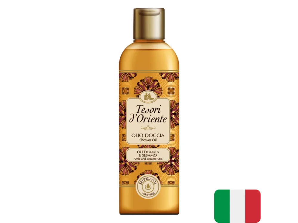 Tesori D'Oriente sprchový olej 250 ml Amla and Sesame Oil Akce