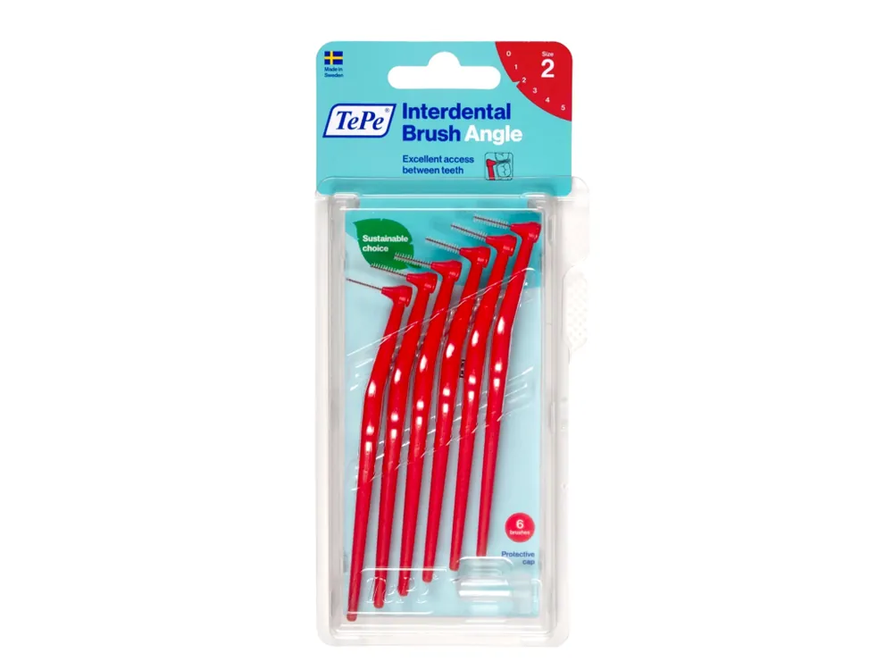 TePe mezizubní kartáčky 0,5 mm 6 ks Original č.2 Angle Sleva