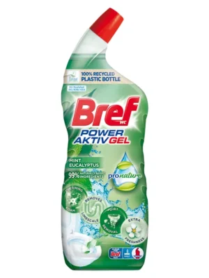 Bref WC čistící gel 700 ml ProNature Mint & Eucalyptus Víkendová Akce