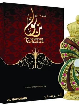 Al Haramain Tanasuk parfémovaný olej 12 ml UNISEX Finální Výprodej