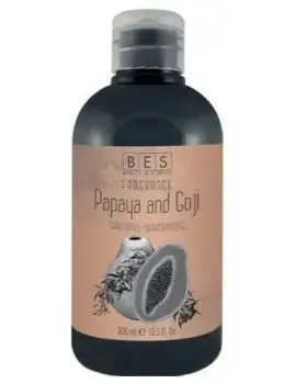 BES Fragrance Papaya And Goji Shampoo 300ml - vlasový šampon s vůní Papaya a Goji Aktuální