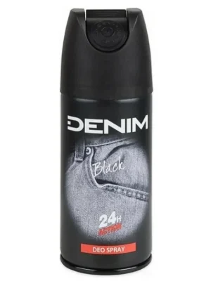 Denim deodorant sprej 150 ml Black Omezená Nabídka