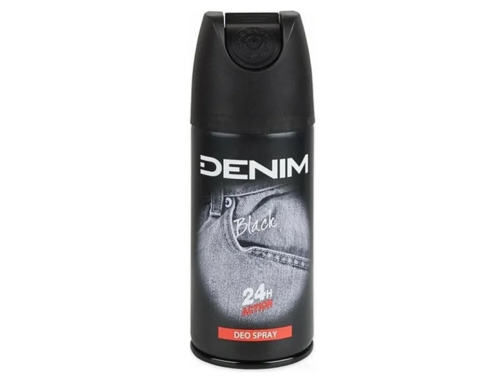 Denim deodorant sprej 150 ml Black Omezená Nabídka