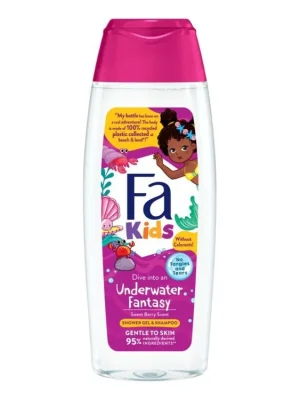 Fa Kids sprchový gel a šampon 2v1 250 ml Mořská panna Sleva