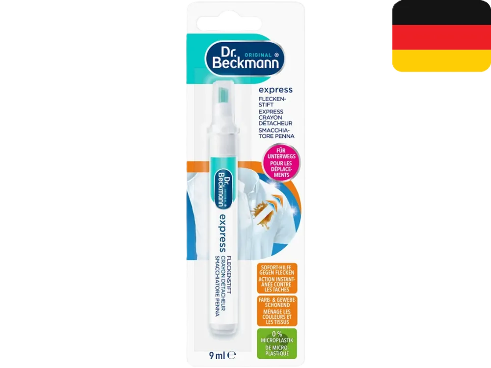Expresní Doručení Dr. Beckmann pero na odstraňovaní skvrn 9 ml