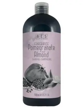 BES Fragrance Pomegranate And Almond Shampoo 1000ml - šampon s vůní granátového jablka a mandle Sezónní Sleva