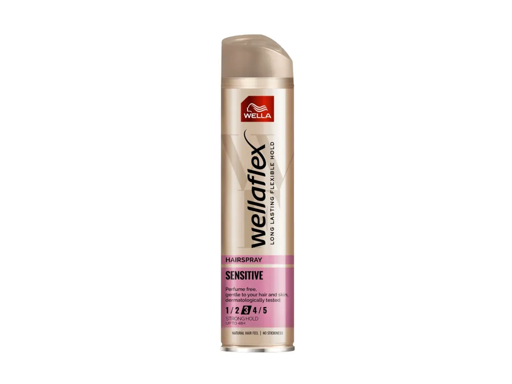 Horká Nabídka Wellaflex lak na vlasy 250 ml Sensitive 3