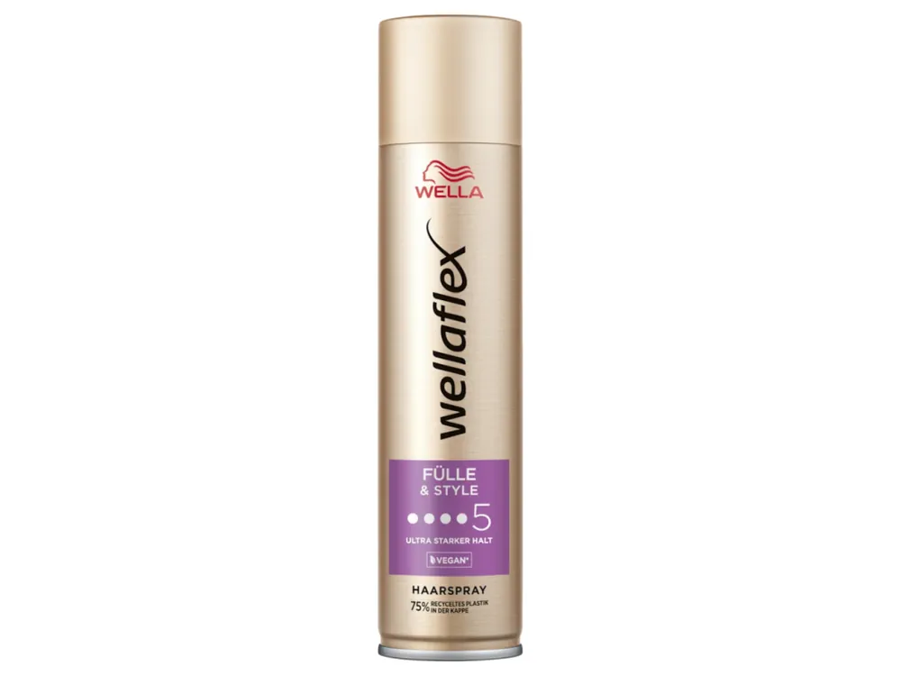 Wellaflex lak na vlasy 250 ml Fülle & Style 5 Výhodná Nabídka