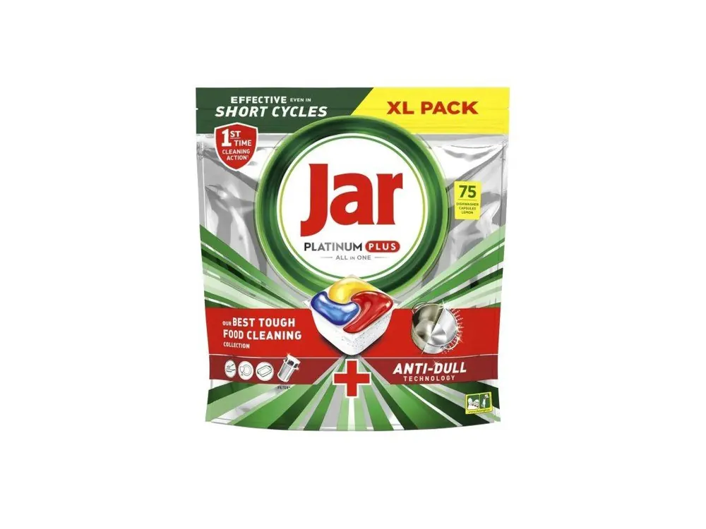 Jar tablety do myčky 75 ks Platinum Plus Lemon Značkový