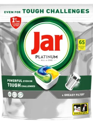 Jar tablety do myčky 65 ks Platinum Lemon Nová Kolekce