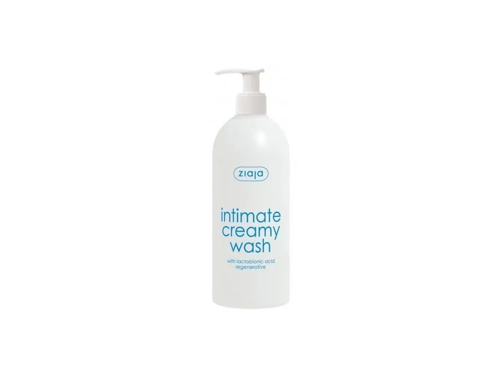 Ziaja krémová intimní hygiena 500 ml Regenerační s kyselinou laktobiovou (EXP 6/26) Sezónní Sleva