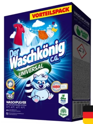 Akční Nabídka Waschkönig prací prášek 48 dávek Universal 2,88 kg
